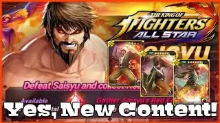 Netmarble listening to the players! New content to get decent cards. King of Fighters All Star