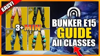 Bunker E15 LEGEND Lost sector TODAY | All Classes GUIDE | 02/06/2024