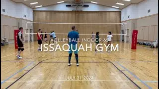 Volleyball Indoor 6s @ Issaquah Gym July 31 2024