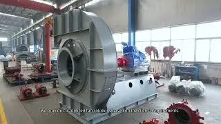 Cooling Fan for Mexican Glass Production Line