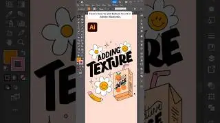 How To Add Texture To Art In Adobe Illustrator