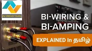 Bi-Wiring & Bi-Amping Explained in தமிழ் Is it worth it?Does it improve sound quality.How to connect