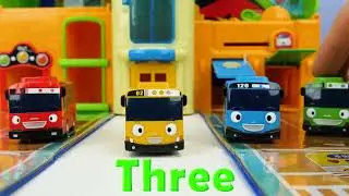Learn Spanish & English with Pororo and Tayo Toy Cars! 🚗🎨 Colors, Vehicles & Fun!