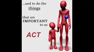 ACT -  Akzeptanz- & Commitmenttherapie als Animationsfilm - DEUTSCH - Keeping up the ACT