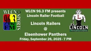9/26/2025 - LCHS Railer football @ Decatur Eisenhower