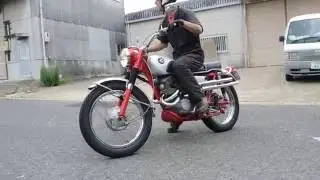 HONDA CL72 Type1 Scrambler 走行動画