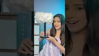 OMG! Made Cloud Lamp Out Of Plastic Container 🌧️🤯|| #trending #viral #shorts @ChillWithGeet