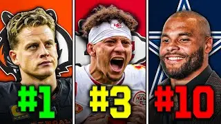 Ranking Best QB From Every NFL Team for 2025-26