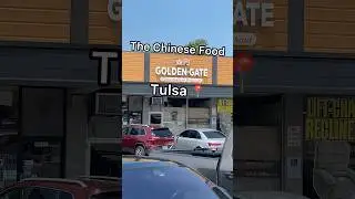Good Chinese Food in Tulsa!? 🥡 Golden Gate Restaurant in Tulsa Oklahoma #shorts