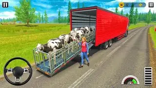 Animal Cargo Transport Mission 🐄🚚 | Impossible Truck Driving Gameplay