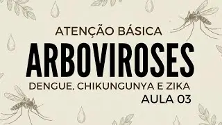 Atenção Básica - Arboviroses - Dengue, Chikungunya e Zika - Aula 03/03