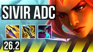 SIVIR & Poppy vs YASUO & Nautilus (ADC) | 62K damage | EUW Master | 26.2
