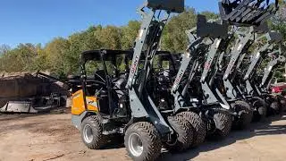 Линейка среднеразмерных колесных погрузчиков Giant 263SW (G1500), G2200, G2500, G2700.