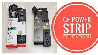 GE Surge Protector 6-outlet Power Strip Comparison