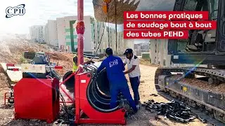 Les bonnes pratiques de soudage bout à bout des tubes PEHD