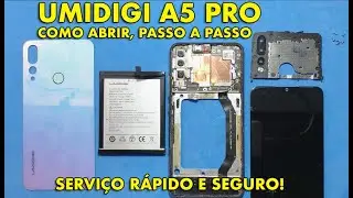 COMO ABRIR UMIDIGI A5 PRO PASSO A PASSO, RÁPIDO E SEGURO!