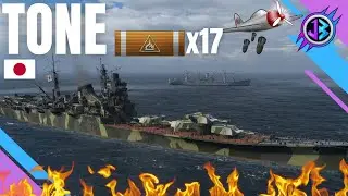 TONE - Samurai sputafuoco con idrovolanti d'attacco - World of Warships
