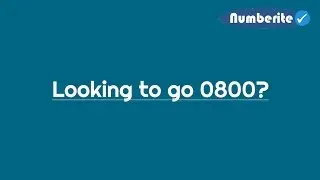 0800 Number Explainer