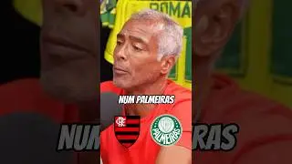 Rom&aacute;rio sincer&atilde;o sobre jogadores do Brasil #youtubeshorts #flamengo #palmeiras