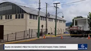 Ruas do bairro Piratini est&atilde;o interditadas para obras