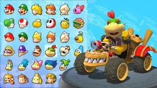 Mario Kart 8 Deluxe - Will Bowser jr. Can the CTR Kart win the best racing game on Nintendo Switch?