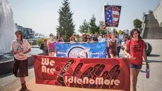 Protect Our Salish Sea Native-led Action at Localize This! Action Camp 2014