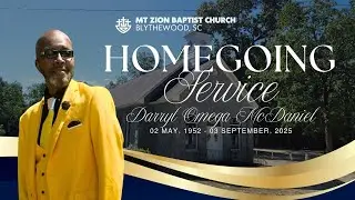 Homecoming Service | Mt Zion Baptist Church SC