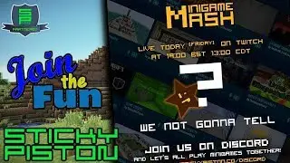 [FULL STREAM] 🔴 MINIGAME MASH STREAM | StickyPiston Hosting 10.05.2019