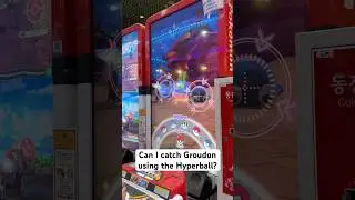 Can I catch Groudon using the Hyperball? 🤔 #pokemon #pokemongaole #pok&eacute;mongaol&eacute;