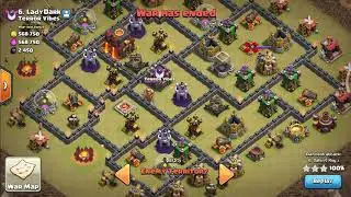 👌👌Maxx th 10 clear without inferno in th 9 govaloon attack...  😎😎