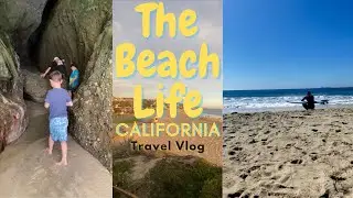 THOUSAND STEPS BEACH | LAGUNA BEACH, CA (Family Travel Vlogs)