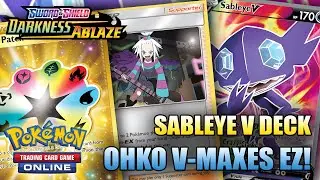 SABLEYE V DECK WITH ROXIE AND OBSTAGOON IS CRAZY! (Post Rotation - Pokemon TCG)