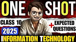 Complete I.T (Information Technology) One Shot Revision🔥 / class10 IT all chapters / IT class10 402
