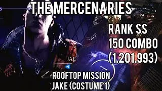 RESIDENT EVIL 6 (The Mercenaries) - Rooftop Mission - Jake (Costume 1) - Rank S