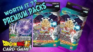 VICIOUS REJUVENATION PREMIUM PACKS 🔥 OPENING DRAGON BALL SUPER CARD GAME