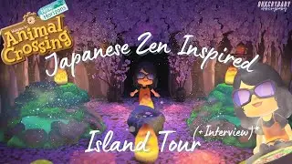 JAPANESE ZEN INSPIRED Island Tour + Interview | Animal Crossing New Horizons