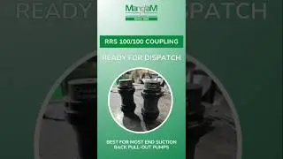 RRS 100 100 Coupling   Ready To Dispatch   Coupling For Pumps Installation   Manglam Engineers