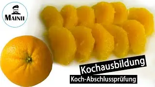 Orangen filetieren / Zitrusfrüchte richtig filetieren