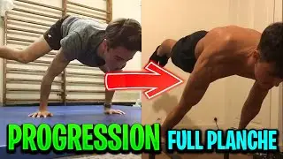 2 YEARS FULL PLANCHE PROGRESSION 15 - 17 years old (comeback after injury!)