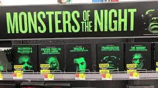 SCARY HALLOWEEN DVD MOVIES IN #WALMART *MONSTERS OF THE NIGHT*