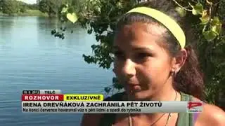 Pozytivny priklad romky pomohla sa topiacim ludom