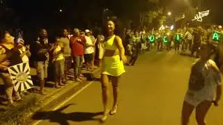 Camila Silva, rainha de bateria da Mocidade, no ensaio para o Carnaval 2018