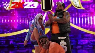 WWE 2K23 - Hit Row (Entrance, Double-Team-Moves, Finisher)