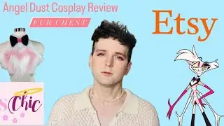 Angel Dust Cosplay Review | Hazbin Hotel | Unboxing | SeraphChic Fur Chest