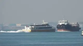 Catamaran CKS《金珠湖 JIN ZHU HU》Crossing the  Ma Wan Channel in HK 20260109_C0006