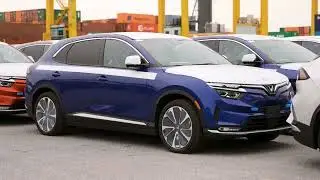SI&Ecirc;U PHẨM VF8 VF9 CHUẨN BỊ L&Ecirc;N ĐƯỜNG 🇻🇳🤝🇺🇸   L&Ocirc; XE THỨ HAI