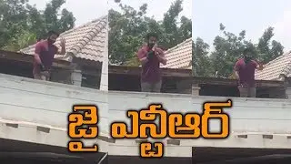 Exclusive Video NTR Birthday Celebrations @ RRR Sets | HBD Jr NTR | icrazy media