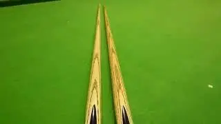 3/4 Craftsman Panther cue - Hand spliced snooker cue