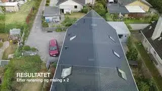 Tag renovering filmet med drone - Mavic air & Mavic Mini