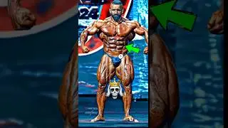 Hadi Choopan 💀🇮🇷 Persian Wolf Rules Olympia Stage #bodybuilding #shorts